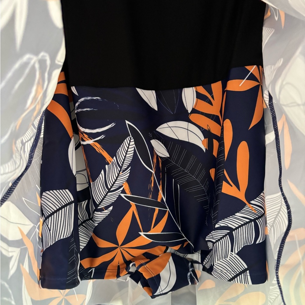 Shekini‎ Swimsuit Women’s Size 0X Floral Print One Piece Swimsuit NWT Adjustable - Picture 7 of 7